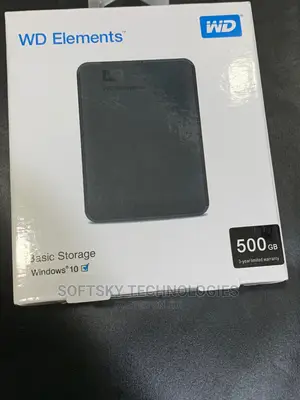 WD Elements 500gb External HDD