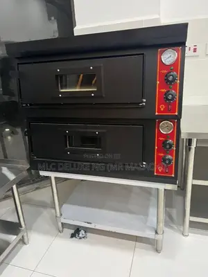 Double Deck Pizza Baking Oven (8pizzas Capacity)Gas/Electric