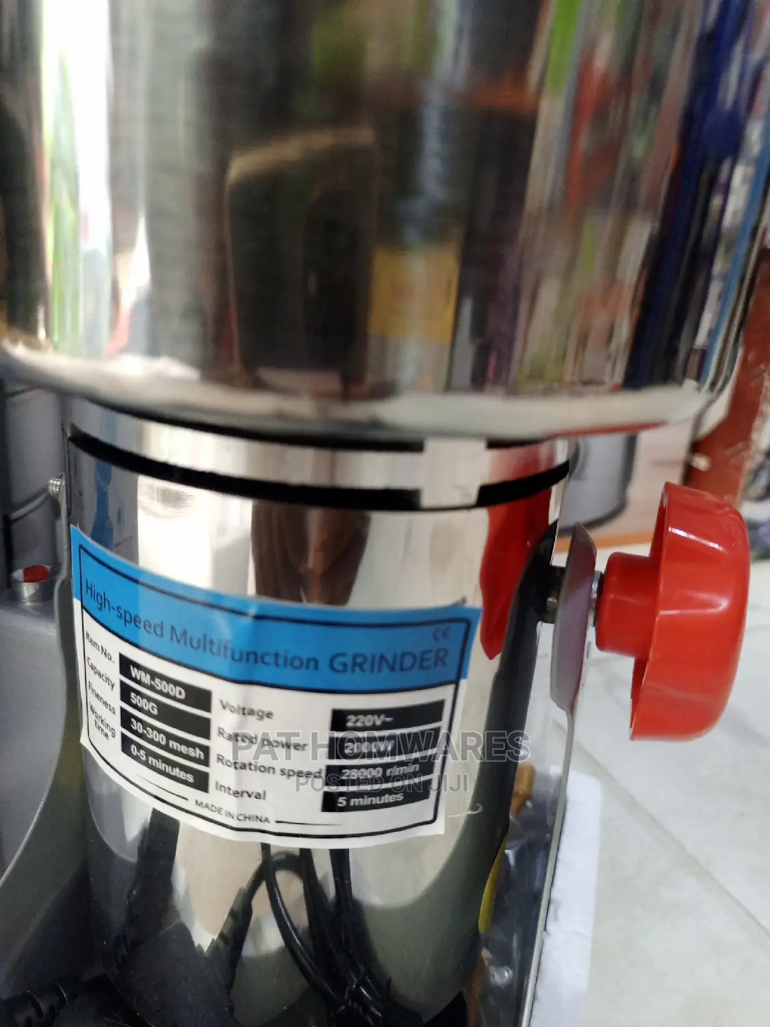 High-Speed Multifunction Grinder