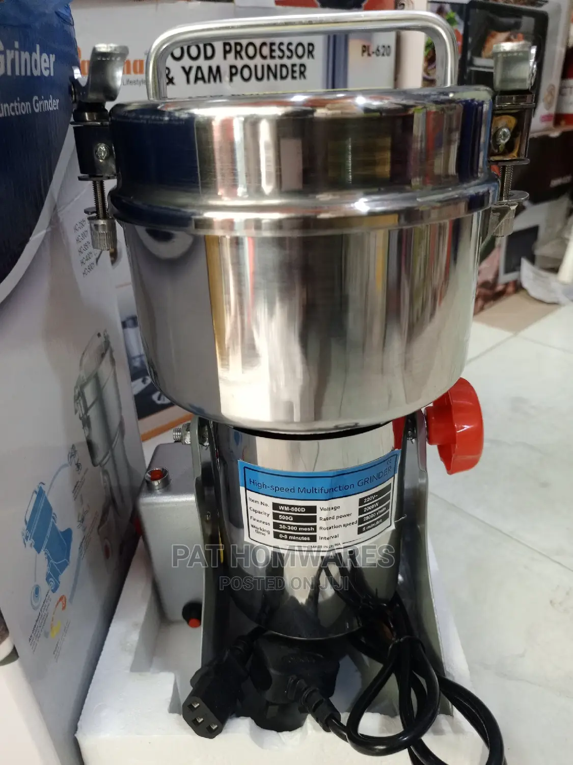 High-Speed Multifunction Grinder