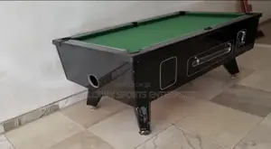 7FT Marble And Coin SNOOKER TABLE With Black Gloss Body