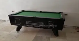 New 7ft Black Body, Marble Top And Coin Snooker Board