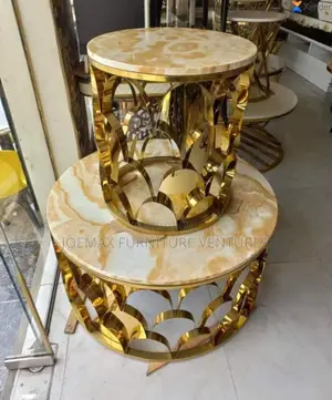 Marble Center Table Set