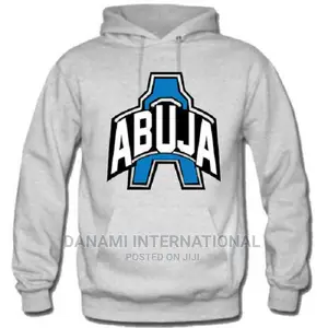 Abuja Designed Hoodie by Danami- Ash