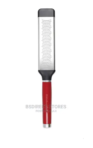Kitchenaid Red Etched Fine Zester Stainless Steel Grater