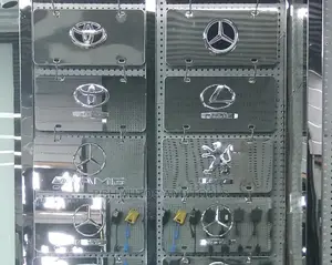 Stainless Plate Number Logo