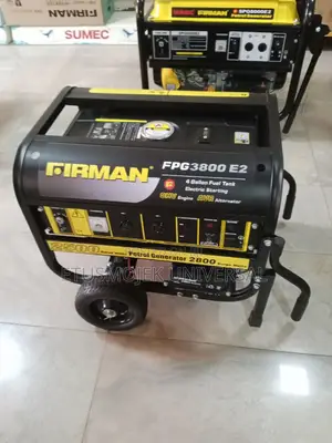 3.5kva Firman Generator FPG3800E2(Black)