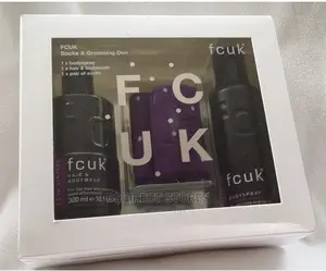 FCUK Grooming Duo Vintage Hair And Body Wash, Body Spray