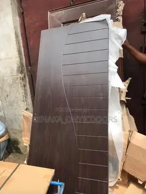MDF Wooden Door (Complete With Frame and Key)