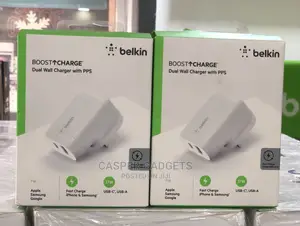 Belkin 37w Dual Wall Charger With PPS White