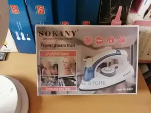 Sokany Portable Foldable Travel Steam Iron - 700 Watt