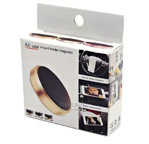 All Use Magnetic Phone Mount Holder - Black