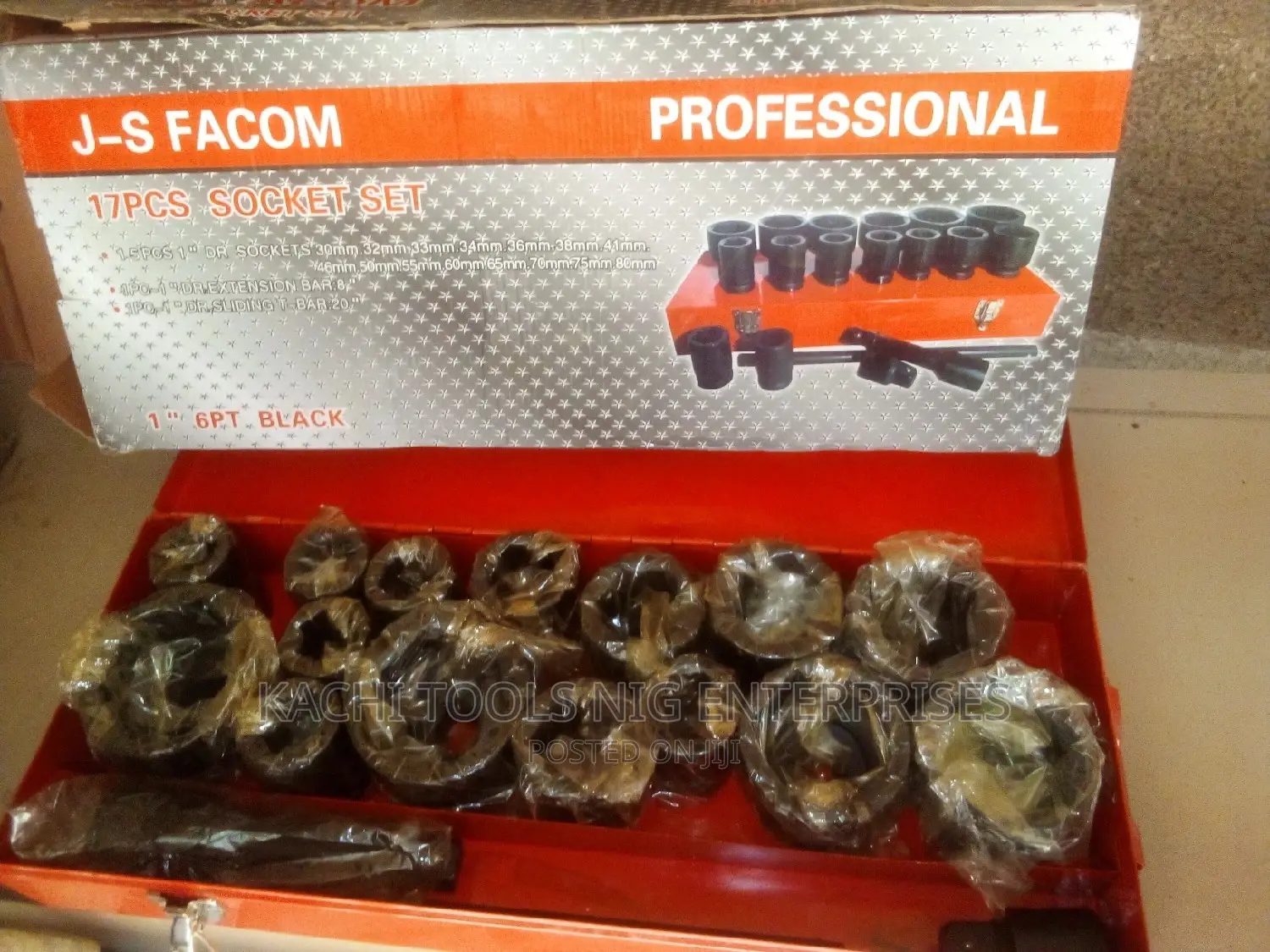 1" Socket Wrench Set