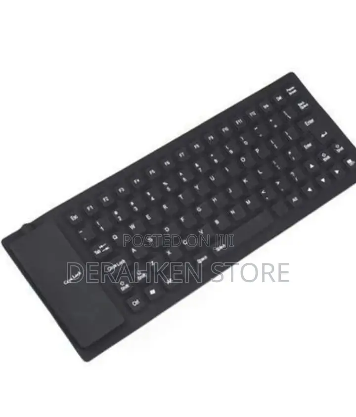 Flexible Authentic USB External Keyboard