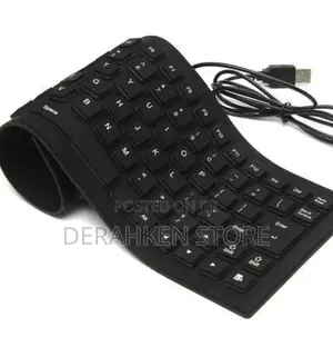 Flexible Authentic USB External Keyboard