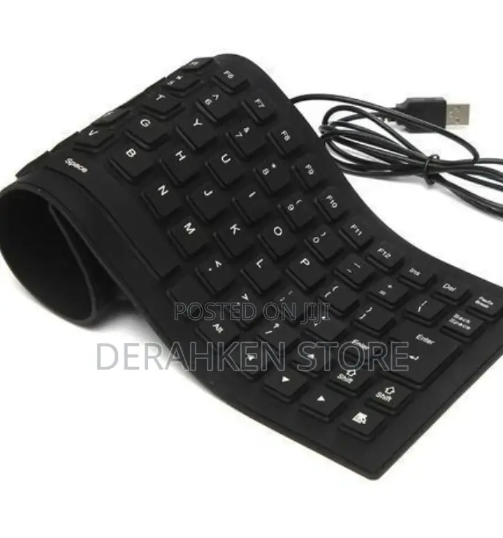 Flexible Authentic USB External Keyboard
