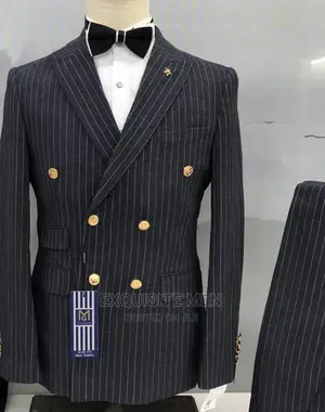 Quality Maligan Double Breasted Men's Suit