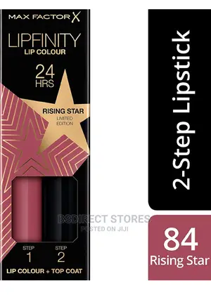 Max Factor Lipfinity 84 RISING STAR 24 Hours Limited Edition
