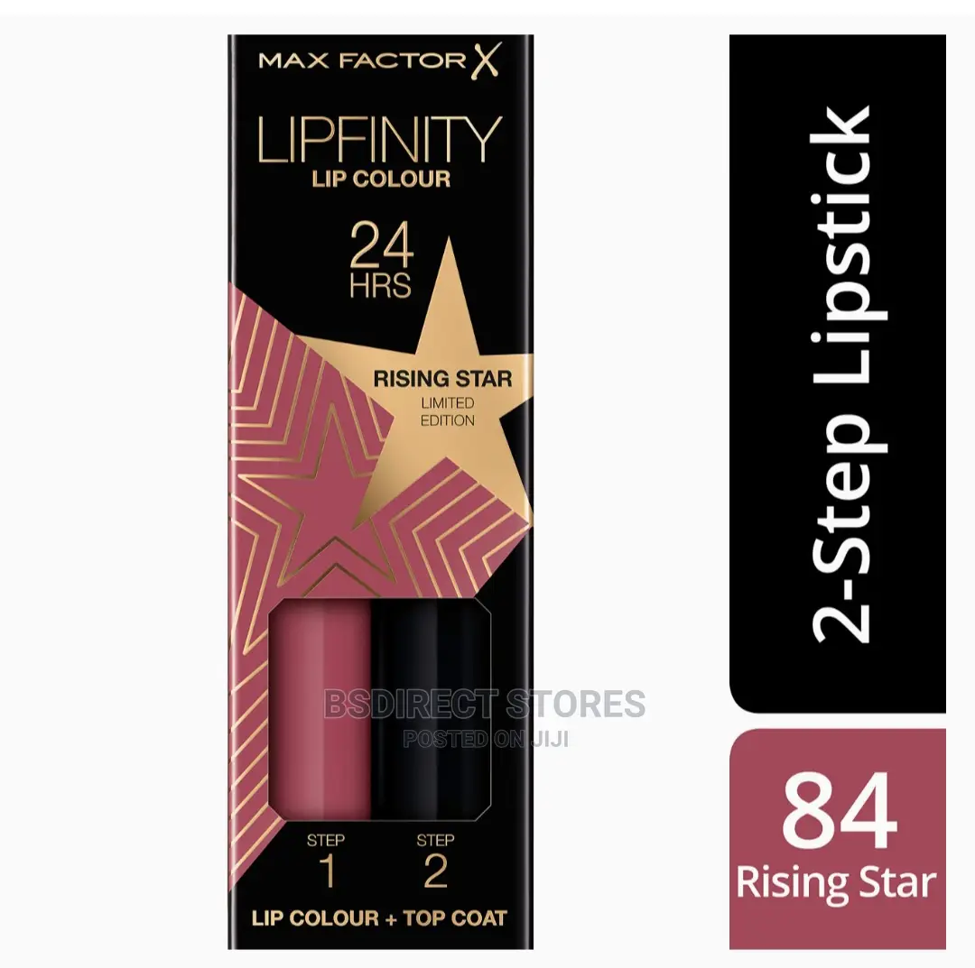 Max Factor Lipfinity 84 RISING STAR 24 Hours Limited Edition