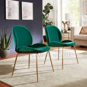 Gold Leg Luxury Dining Chair_ Single