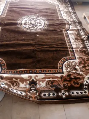 8*11fts Brown Persian Center Rug