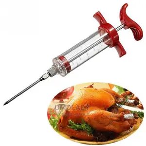 Meat Injector Marinade Syringe BBQ Seasoning Injector