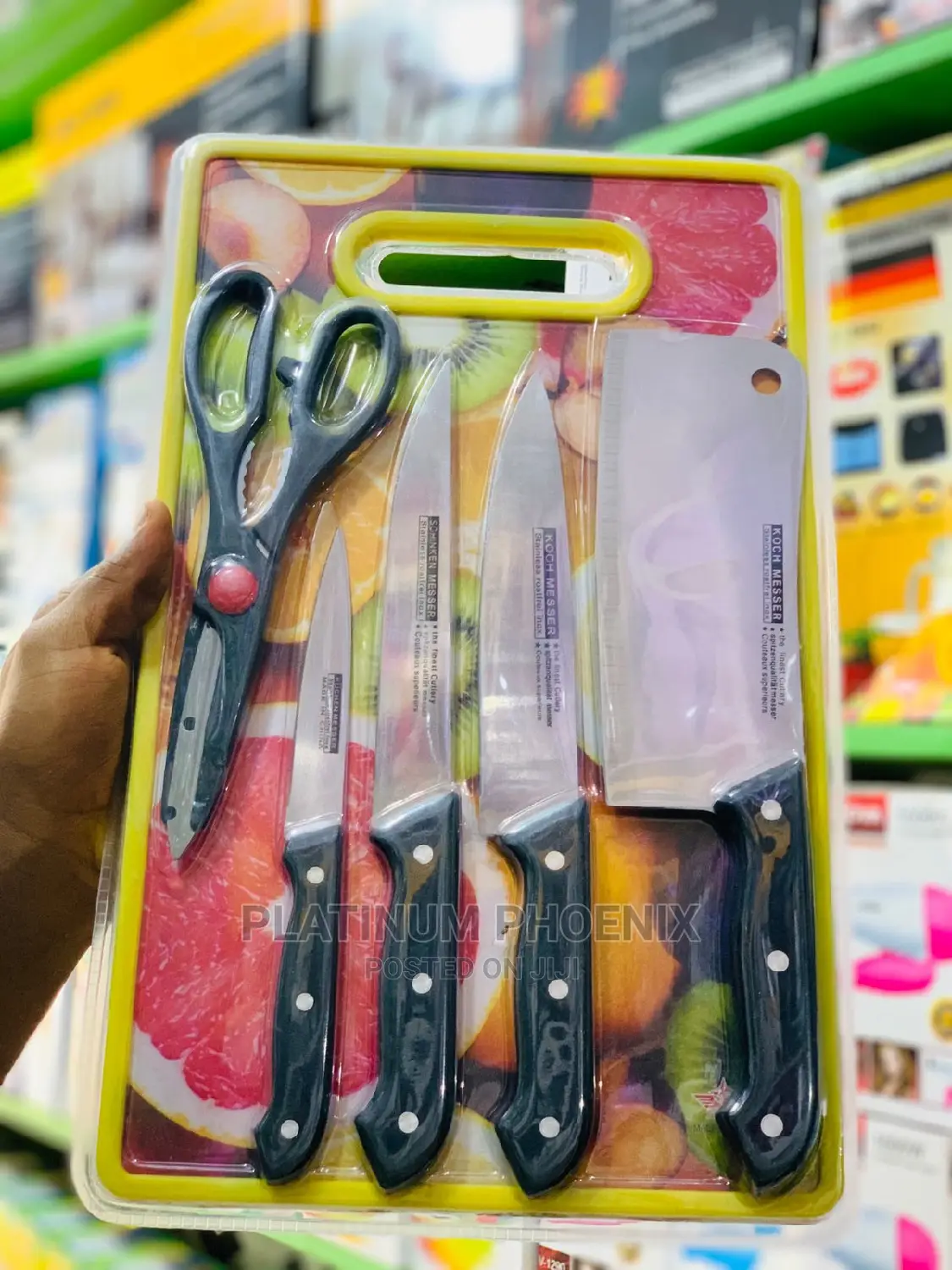 Knife Tools With Chopping Board