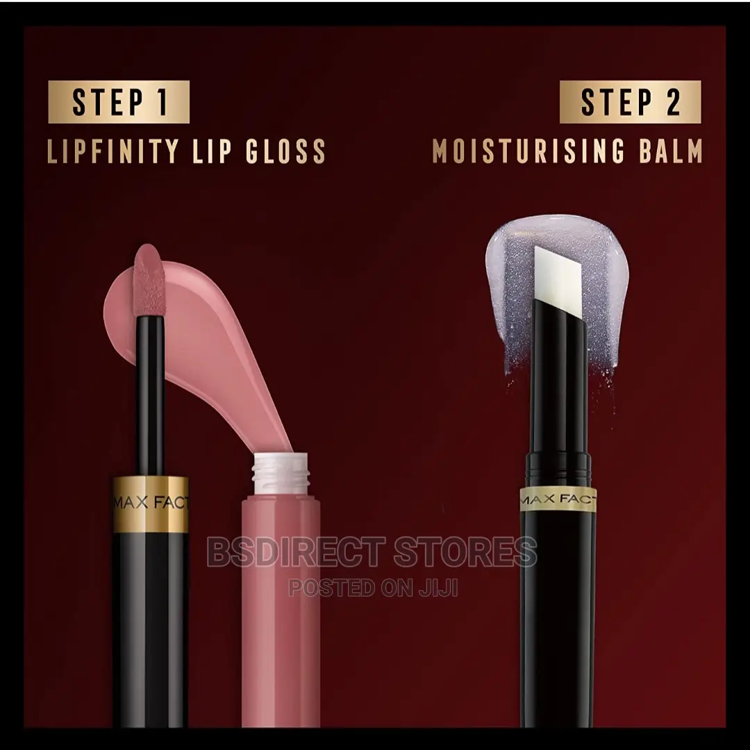 Max Factor Lipfinity 001 PEARLY NUDE Two Step 24HRS Lipstick