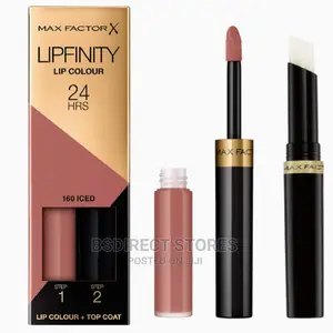 Max Factor 160 ICED Long-Lasting Lipfinity Two Step Lipstick