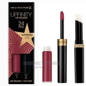 Max Factor SUPERSTAR Lipfinity Lipstick Limited Edition 24H