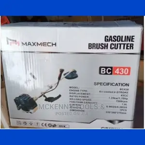 Maxmech Gasoline Brush Cutter or Grass Cutting Machine
