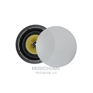 Rimless Stereo Inceiling Speakers With Bass Sound Production
