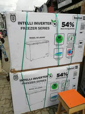 Scanfrost 400litrs Inverter Freezer