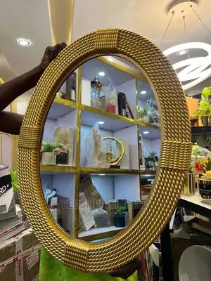Big Size Rattan Mirror