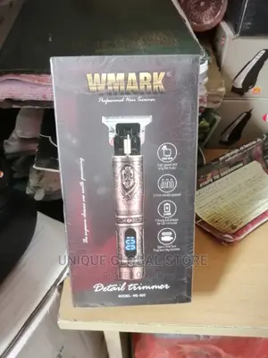 Wmark New All-Metal Detail Trimmer Rechargeable Clipper
