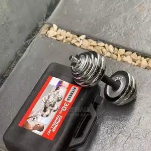 30kg Adjustable Chrome Dumbell