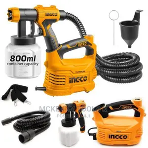 Ingco Electric Floor Base HVLP Paint Spraying Gun 550W