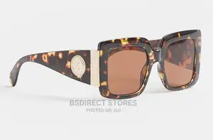 River Island Women's Oversized TORTOISESHELL SUNGLASSES