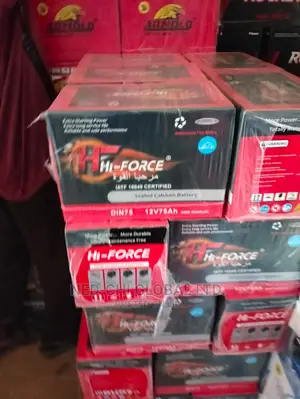 Quality Battery for Cars 75ahs Hi Force