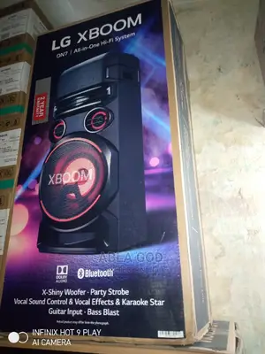 LG Xboom On7 1 All- In- One Hi- Fi System.