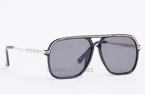River Island Black Tinted Lenses Aviator Men's Sunglasses