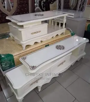 Brand New and Imported Executive Tv Stand With Center Table