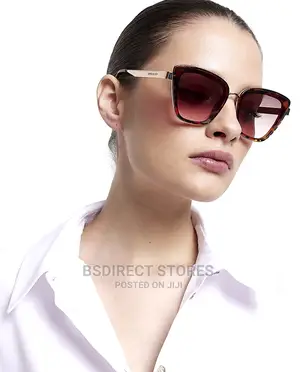 River Island Women's Brown Cat Eye Sunglasses