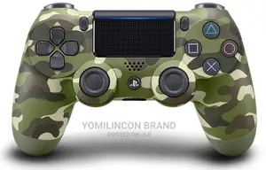 Ps4 Dualshock Controller Greencamouflage