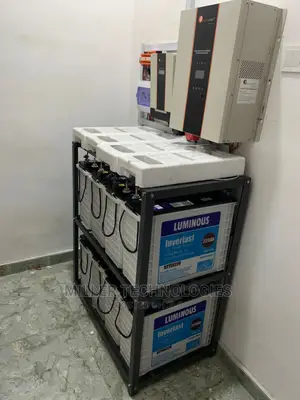 7.5kva and 8 Luminous Battery Installation 550w Solar Panel