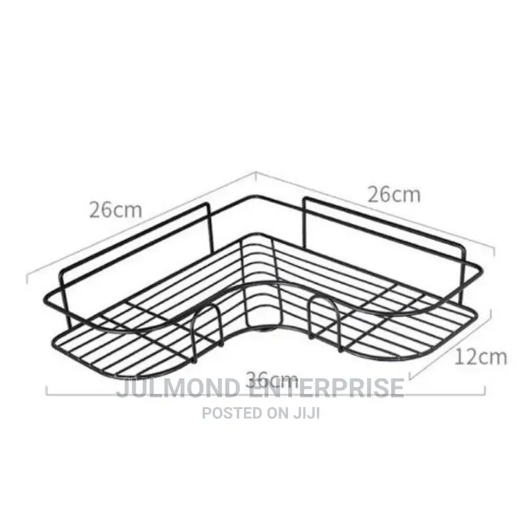 Bathroom Storage Shelf Rack Holder Non-Rust 1pcs