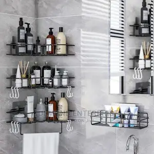 Bathroom Storage Shelf Rack Holder Non-Rust 1pcs