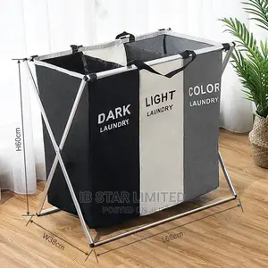 Organizer Laundry Hamper Home Sundries Folding Basket