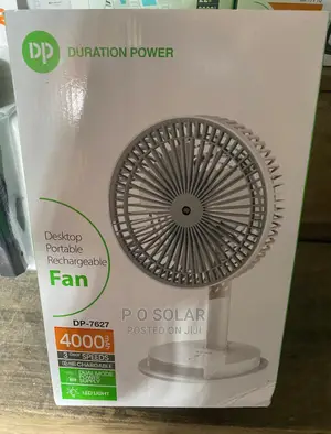 Desktop Potable Rechargeable Fan
