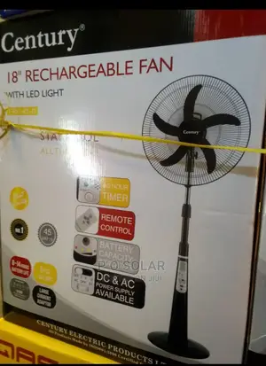 Century 18" Rechargeable Fan